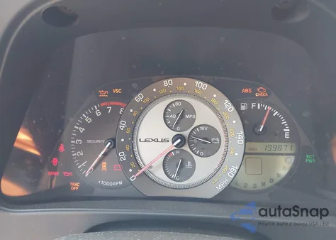 2002 Lexus Is 300 из США, поврежденный, VIN JTHBD192X20059971